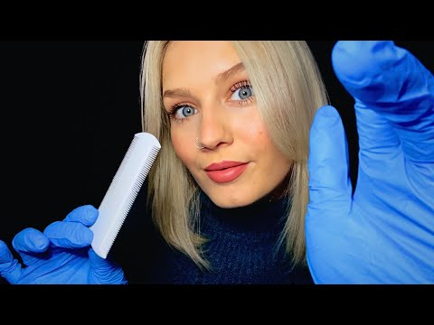 ASMR Scalp Check & Massage Roleplay With Latex Gloves