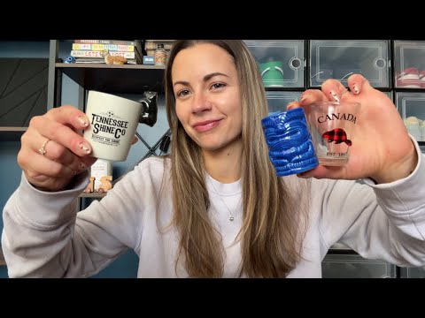 ASMR | Shot Glass Collection 🍻💫 (Glass Tapping, Whispering)