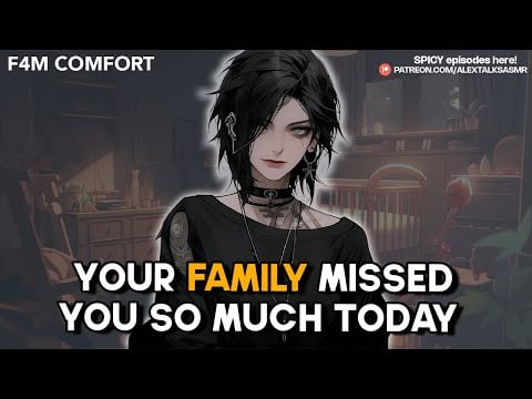 Coming home to your goth wife and family after a long day at work [sweet]  [wholesome] | ASMR RP