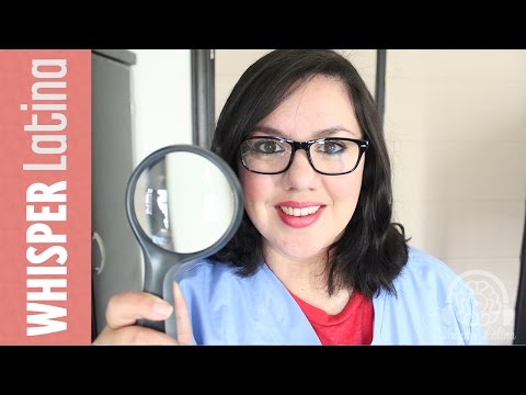 ASMR EYE EXAM Doctor Role Play | Medical Personal Attention