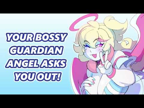 Your Bossy Guardian Angel Asks You Out! | ASMR Audio Roleplay