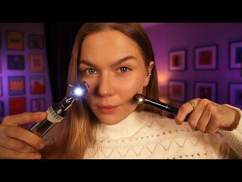 ASMR Otoscope Ear Exam Roleplay | Soft Spoken Clinical Assessment