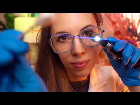 ASMR FULL MEDICAL CHECKUP - Cranial Nerve, Ear, Scalp & Skin Exam (PERSONAL ATTENTION)