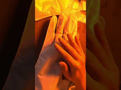 asmr hand massage on a real person