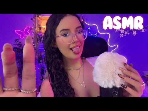 ASMR 👄 INAUDÍVEL e CAFUNÉ INTENSO PARA DORMIR IMEDIATAMENTE 🌧️ | mouth sounds 
