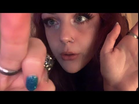 💤 FAST CHAOTIC ASMR: Face Painting RP! (Kisses, close whispering, affirmations + more!)💤