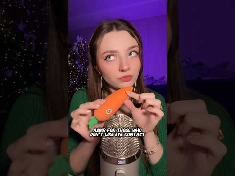 ASMR for those who don’t like eye contact #asmr #asmrsounds #asmrrelax #relax #tingles #whispers