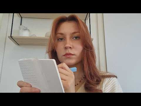 ASMR asking you weird and specific questions (a bit bluntly)