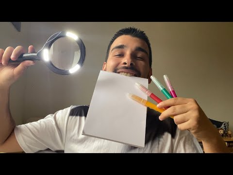 ASMR Je te dessine avec mon talent ✍️