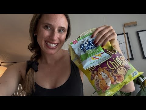 ASMR Trying my favorite snacks ✨ 