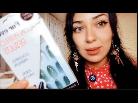 ASMR manicura relajante 💅 Te hago las uñas paso a paso – roleplay close-up & soft spoken 🎀