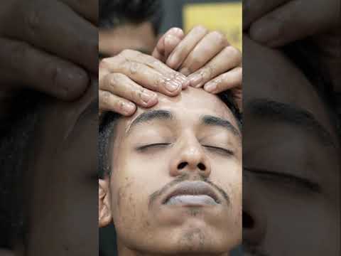 Tapping And Scratching Therapy For Better Sleep ASMR | Neck Cracking Head Massage #shorts