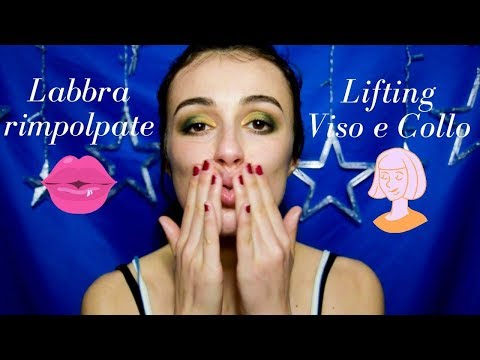 ⭐AUTOMASSAGGIO GUIDATO: LABBRA RIMPOLPATE E MASSAGGIO ANTIAGE VISO 🌙/ASMR ITA