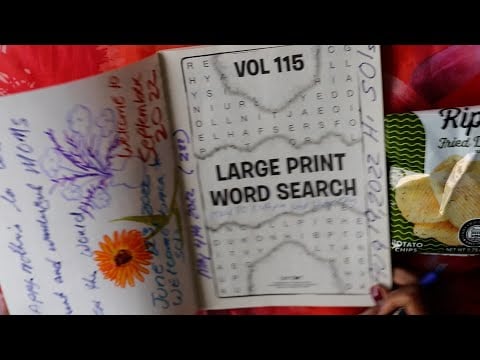 ASMR Word-Search Soft Speaking Whispering Sounds