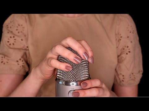 ASMR Mic Rubbing, Tracing & Scratching (No Talking)