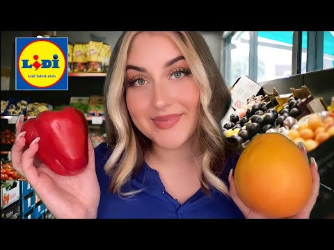 ASMR Deutsch Liebevolle Lidl Mitarbeiterin berät dich und hilft dir beim Einkauf| Beratungs Roleplay