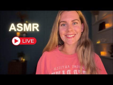 Live ASMR 🫶 for Peace & Hope ✝️ Personal Attention, Tapping, Tongue Clicking