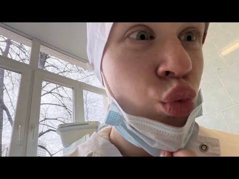 fast&aggressive ASMR at the hospital(I work there)/быстрый и агрессивный асмр в больнице(я работаю)