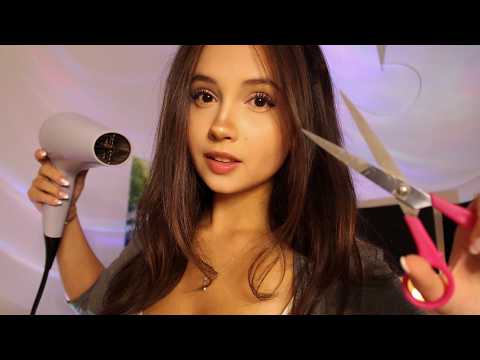 ASMR Realistic Hair Salon Roleplay