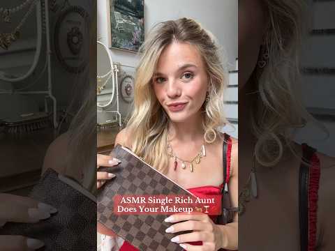 #asmr Single Rich Aunt Roleplay ❤️‍🔥 #asmrroleplay #asmrvideos #accent #nyc #funny #skit #fyp