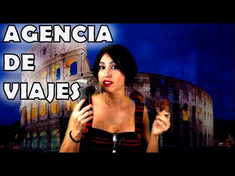 Asmr- AGENCIA DE VIAJES- SOFT SPOKEN/ Un paseo por París, Glasgow y Roma