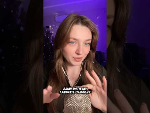 ASMR with my favorite triggers #asmr #asmrsounds #asmrrelax #asmrsleep #relax #tingles #whispers