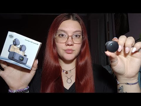 UNBOXING and TESTING my NEW MIC (Play Foam, Mouth Sounds, Hand Movements) 😴💜 | ASMR ITA