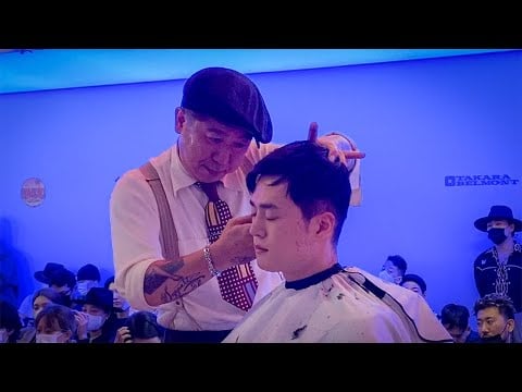바버대회에서 헤어 모델 되어보기 | Becoming a Hair Model at the Barber Competition | Part2