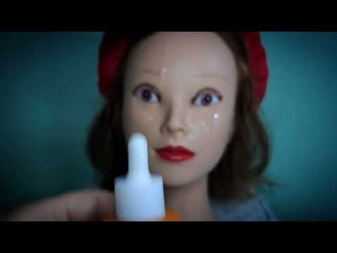RELAXE, SKIN CARE E MAKE COMPLETA ASMR PARA DAR SONINHO 💤 #asmrfacemassage 