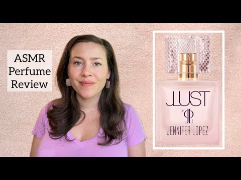 ASMR Perfume Review - Jennifer Lopez JLust - Glass Tapping & Whispering