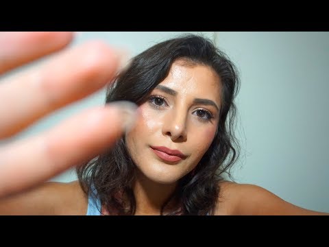 ASMR Helping You Relax | Hand Movements | Hair Brushing | Face Brushing