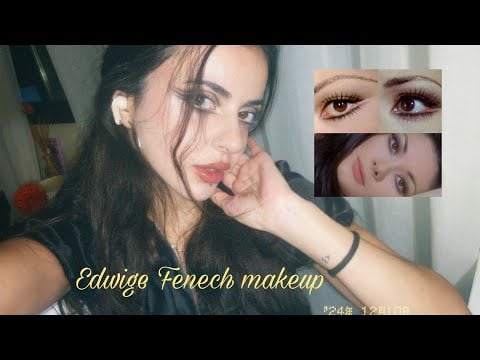 ASMR Edwige Fenech Makeup🖤🩵 l Muy cerquita del micro + susurros ♡