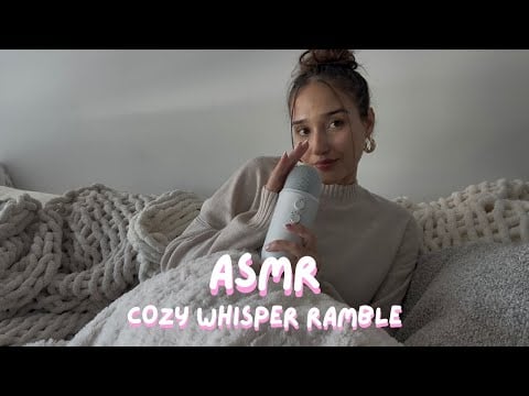 asmr - cozy whisper ramble 🧦🤎