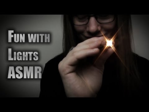 Word Tracing with Penlight ASMR (Follow the Light for Tingles)