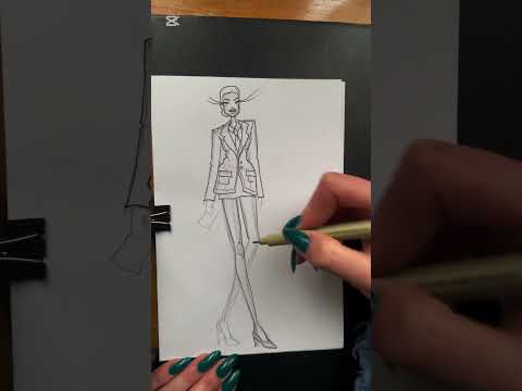 Shalom Harlow part 2 #art #sketch #drawing