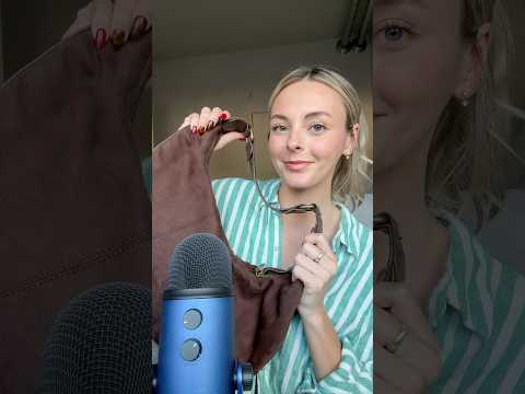What’s in my bag #asmr #asmrsounds