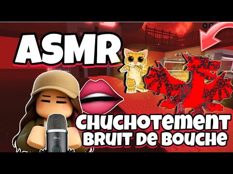 ASMR Français • CHUCHOTEMENT RELAXANT ET BRUITS DE BOUCHE SUR STEAL A BRAINROT ! (admin abuse)