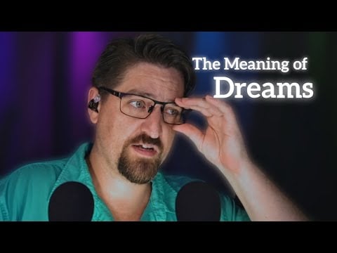 ASMR Professional Dream Analysis 🌛 (Low Voice Ramble)