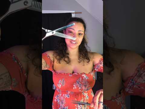 Quick ASMR Haircut With Two Sets of Scissors (accent)