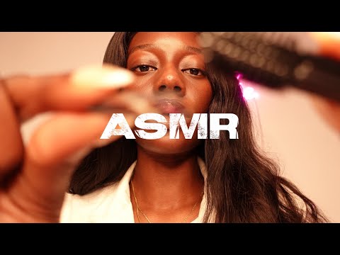 ASMR | DR. GENTLY BRUSHES AND PLUCKS YOUR EYELASHES 👁️👁️