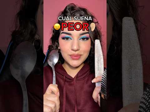 ¿Qué SONIDO 🔊 suena 🚨PEOR⁉️ #asmr