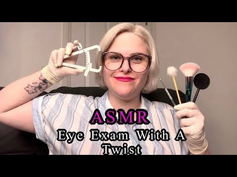 A Fast & Unpredictable ASMR Eye Exam & Eye Cleaning