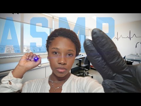 ASMR ROLEPLAY/EXAME DOS NERVOS CRANIANOS REALISTA 🧠 (caseiro,sussurros e relaxamento profundo) 😴