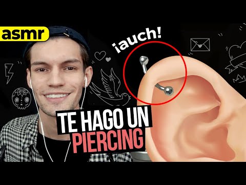 ASMR ROLEPLAY tienda piercing | ASMR Español | Mol