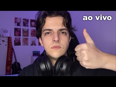 ULTIMA LIVE DE ASMR DO CANAL