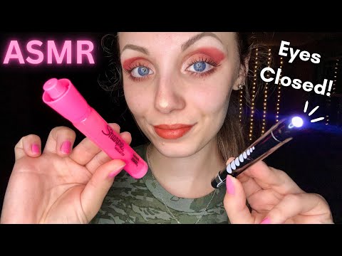 ASMR Eyes Closed Follow My Directions For Sleep! 😴 (Eyelid Game)
