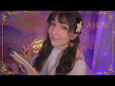 ⭐ASMR Dibujando tu RETRATO 🎨[Sub] Roleplay Mejor Amiga en Español