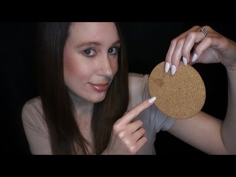 ASMR Circular Cork Scratching | Fast Scratching | Whispered