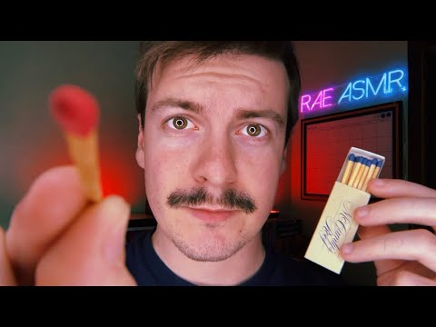 [ASMR] Doing Your Makeup with Colored Matches Role Play | Lens Tapping | Visual ASMR Triggers