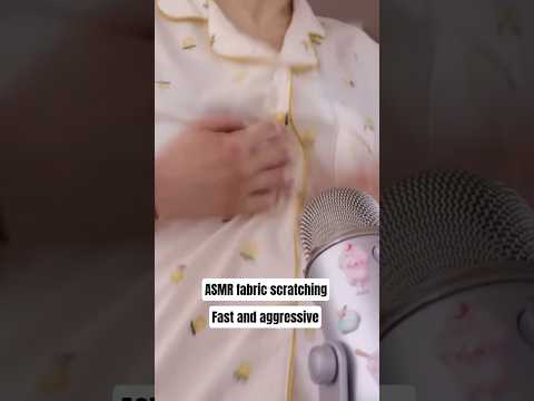 Only actually fast and aggressive fabric scratching ASMR. Subscribe!! #asmrfastandaggressive